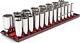 1/2 Inch Drive Deep 6-point Socket Set With Rails, 29-piece (10-38 Mm)