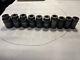 (10) Piece 3/4 Drive Deep 6 Point Impact Sockets- All Snap On And Mac