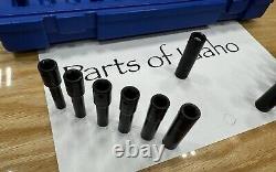 12 Piece 1/4in Drive Deep 6 Point Magnetic Metric Sockets CBPI0212MLMS Cornwell