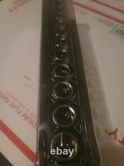 12 SNAP-ON TOOLS 1/4 DRIVE DEEP METRIC SOCKET SET 6 POINT 5 to 15 MM 112STMMY