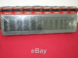 12 pc 1/2 Drive 6-Point MM Flank Drive Semi-Deep Impact Socket Set By SNAP-ON