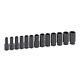 13-piece 3/8 In. Drive 6-point Metric Deep Magnetic Impact Socket Set Brand New