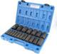 19pcs 1/2 Impact Socket Set, 6-point Deep Socket, Cr-v Steel, 3/8 One Size