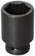 2-7/16 X 1 Drive 6 Point Deep Socket Black For Impact Use Williams Usa