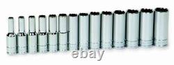 31936 14-Piece 3/8-Inch Drive Metric Deep 12 Point Socket Set