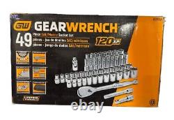 49-Piece 1/2 in. Drive 6-Point SAE/Metric 120XP Standard and Deep Mechanics Tool