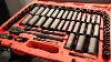 64pcs 3 8 Socket Set Drive Impact Socket Set Sae Metric Deep U0026 Shallow Cr V Steel 6 Point