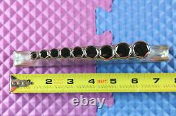 ALLEN 9 Pc 1/4'' Drive 6 Point Metric Deep Socket Set 19018 USA 6MM-14MM SEALED