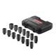 Axle Nut Impact Socket Set 1/2 Drive Deep 6+12-point 14pcs Metric Socket