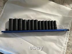 BLUE-POINT DRIVE DEEP TWIST IMPACT SOCKET SET 13pcs- TSFAY