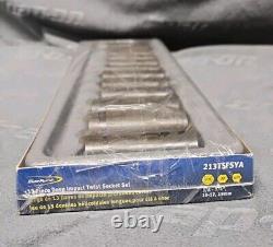 Blue-Point Tools 213TSFSYA 13pc 3/8 Drive DEEP Twist IMPACT Socket Set New