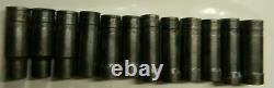 Blue-point 3/8 Drive 12pc Sae/metric Deep Twist Impact Socket Set #213tsfsya-17