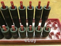 Cornwell 1/4 Drive SAE 6 Point 20 Piece Deep & Swallow Impact Socket Sets