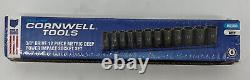 Cornwell STI2212LMSP -12 Piece 3/8 Drive Metric Deep Power Socket Set 6 Point