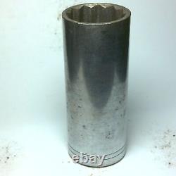 Craftsman USA 1 12 Point 1/2 Drive Deep Socket =V= Series