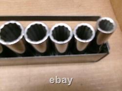 Craftsman USA 12-Piece 1/2 Drive 12-Point SAE Deep Socket Set -V- Series