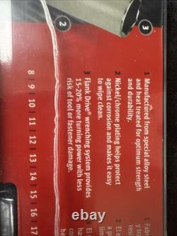 For Snap-on 3/8 drive 8 to 19 mm 6-point DEEP Socket Set 212SFSMY Sealed New