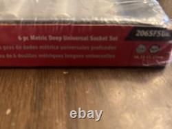 For Snap-on Tools NEW 3/8 Drive Metric DEEP 6 Point Swivel Socket Set 206SFSUM