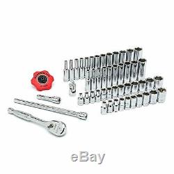 GEARWRENCH 80300P 51 Pc. 1/4 Drive 6 Point 120XP Standard & Deep SAE