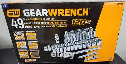 GearWrench 120XP 1/2 in. Drive 6-Point Standard & Deep SAE/Metric Ratchet- Socke