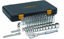 GearWrench 80550P 3/8-Inch Drive SAE/Metric 6 Point Standard and Deep Socket Set