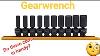 Gearwrench 10 Pc 3 8 Inch Drive 6 Pt Deep Universal Impact Socket Set Metric