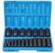 Grey Pneumatic 1719d 1/2 Drive 19 Piece 12 Point Deep Length Fractional Set