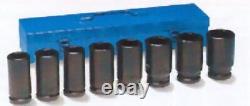 Grey Pneumatic 8034D 8 Piece 3/4 Drive 6 Point Deep Fractional Impact Socket