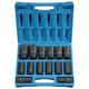 Grey Pneumatic 8038d 14-piece 3/4 In Drive 6-point Deep Sae Impact Socket Set