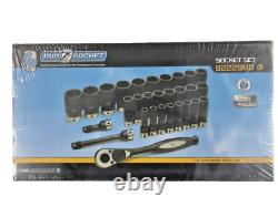 Grey Pneumatic 82229MD 1/2 Drive 29 pc Metric Deep Duo-Socket Set 12 Point