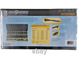 Grey Pneumatic 82229MD 1/2 Drive 29 pc Metric Deep Duo-Socket Set 12 Point