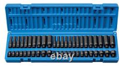 Grey Pneumatic 9748 1/4 Drive Standard and Deep Fraction and Metric Master Set