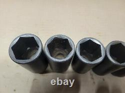 MAC TOOLS SAE DEEP IMPACT 6-POINT 10-PCS SOCKET SET 1/2 DRIVE Missing 2