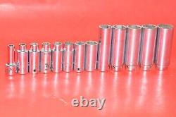 MAC Tools 3/8 Drive 13pc Metric 6mm 19mm 6-POINT Deep Flank Socket Set