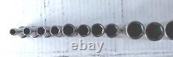 MATCO 3/8 Drive 14 Piece Metric 6 Point chrome Deep Socket Set 6-19mm L@@K