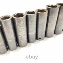 MATCO TOOLS 1/2 DRIVE SAE 6 POINT DEEP IMPACT SOCKET SET USA 1-1/4-7/16 13pcs
