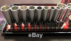 Mac Tools 4-sets 1/4/ 3/8 Drive Shallow & Deep 6-point (46) Sockets USA