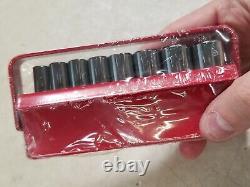 Mac Tools SAE Deep Socket Set 1/4 Drive 6 Point 8pc SMD86TR