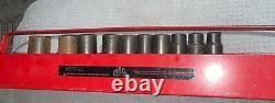 Mac Tools USA Vdp6 1/2 Drive 6 Point Deep Impact Socket Set