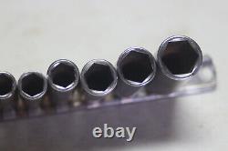 Matco Tools 1/4 Inch Drive SAE 6 Point Deep Socket Set 1/4 9/16