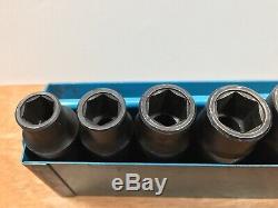 Matco Tools 11-piece 1/2-drive Deep Impact Socket Set Metric 6-point