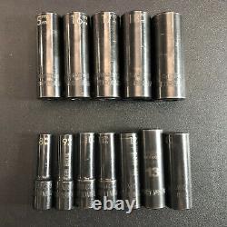 Matco Tools 12-pc 3/8-drive Deep Impact Socket Set Metric 6-point (1)