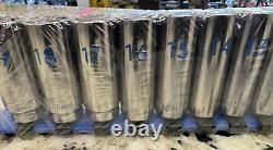 Matco Tools 12PC 3/8 Drive Metric 12 Point Deep Chrome Socket Set SBDM122TA NEW