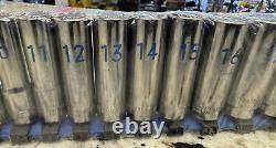 Matco Tools 12PC 3/8 Drive Metric 12 Point Deep Chrome Socket Set SBDM122TA NEW