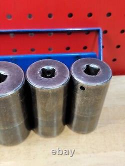 Matco Tools 30, 32, 35 & 36mm 6-Point Deep 1/2 Drive Impact Socket Set + Holder