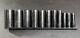 Matco Tools Sbdp116ta 3/8 Drive 11 Piece Sae 6 Point Deep Impact Socket Set