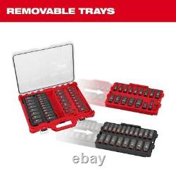 Milwaukee Tool 49-66-6805 3/8 In Drive Socket Set, 36 Pcs