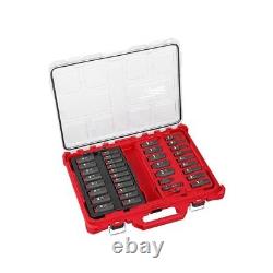 Milwaukee Tool 49-66-6805 3/8 In Drive Socket Set, 36 Pcs