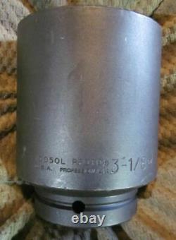 NEW Proto J10050L 3-1/8 Deep Impact Socket 1 Drive 6 Point USA