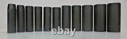 NEW! Proto J74112 1/2 Drive 11 Piece Deep Impact Socket Set 6 Point 1/2